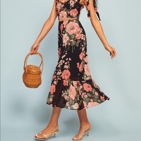 Reformation Dresses & Skirts - Reformation Liana Skirt in Louise 2